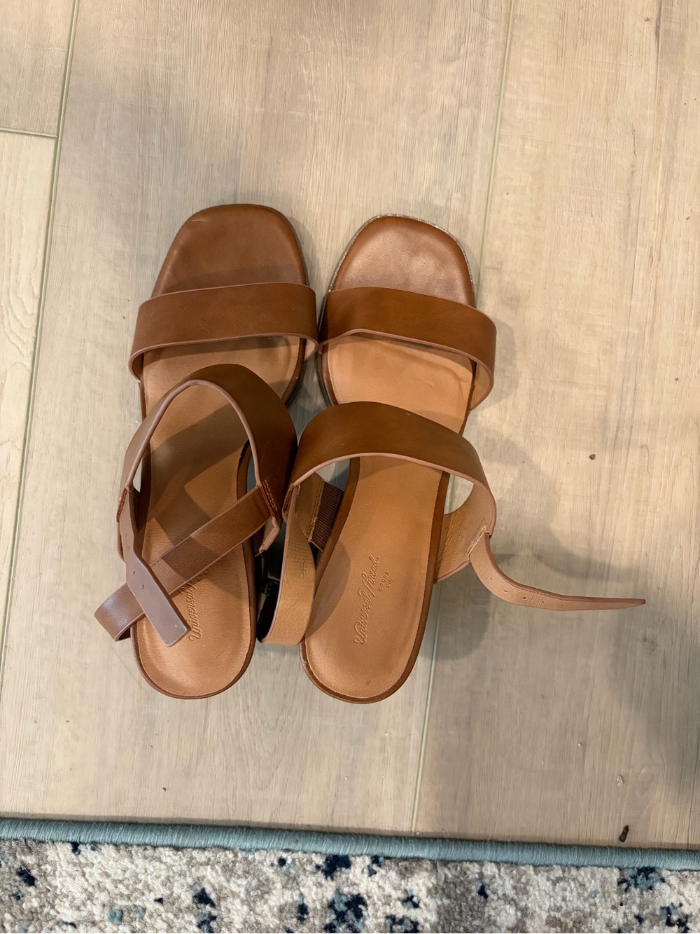 Women’s Brown Leather Strappy Sandals